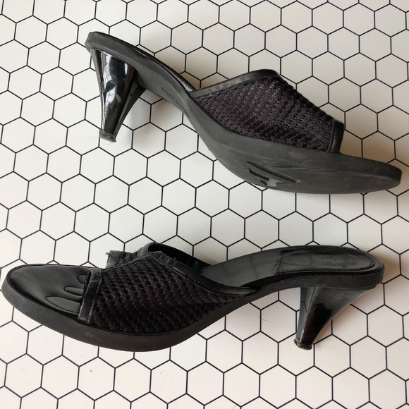 Vic Matie Black Toe Ring Sandals 36 - Picture 5 of 8